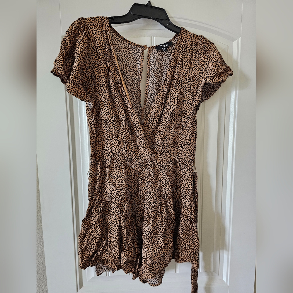 Trixxi Animal Print Dress